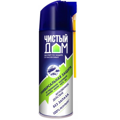 Аэрозоль от насек ЧИСТЫЙ ДОМ Супер 400мл   _24