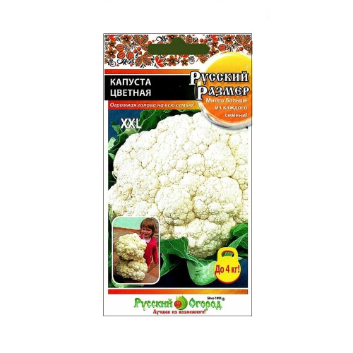 Капуста цветная Русский размер  30шт_10_200