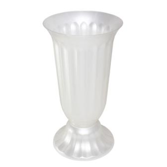 Вазон для срезки ЦВЕТОЧНАЯ №3  6л белый _15