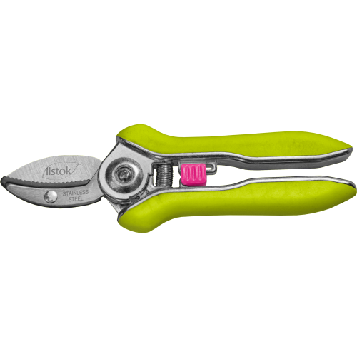 Секатор LISTOK ФЛЁР с наковальней _10_100