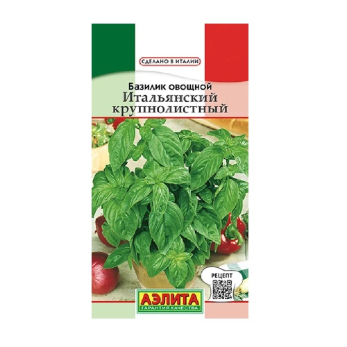 Базилик Итальянский крупнолистный овощной 0_2гр_10
