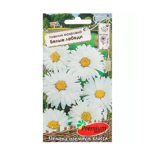 Нивяник Белые лебеди крупноцветковый  0_1г_10