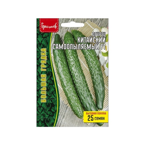 Огурец Китайский Самоопыляемый F1 ВП 25 шт _10