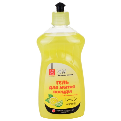 Гель д_мытья посуды Fedora _Лимон_ 500мл _24