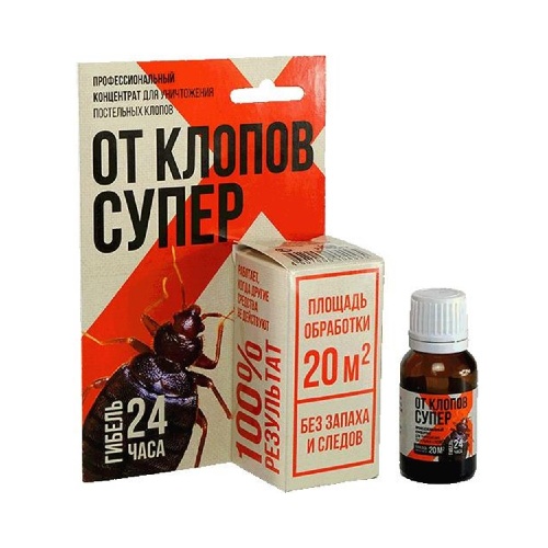 Концентрат ОТ КЛОПОВ СУПЕР 10мл _30