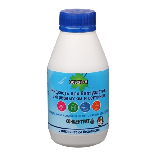 Жидкость ДЕВОН-Н д_биотуал_выгребных ям_септиков 0_25л_40