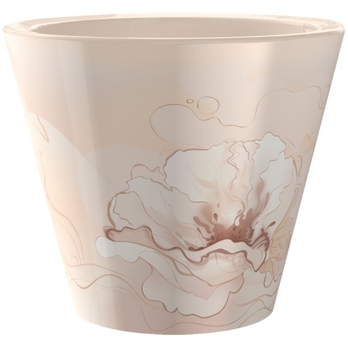 Кашпо пласт НЕЖНОСТЬ 5л пудровый _10