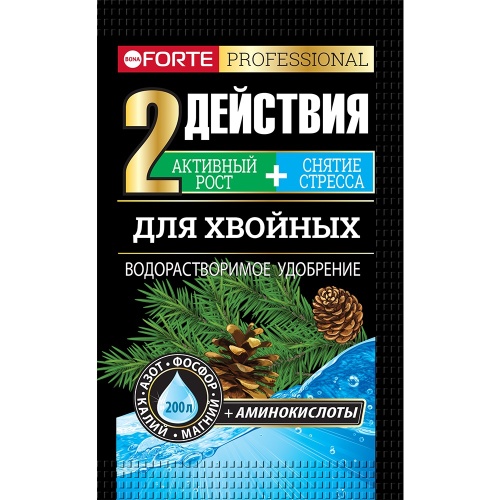 Удоб BONA FORTE для хвойных 100г _10_30