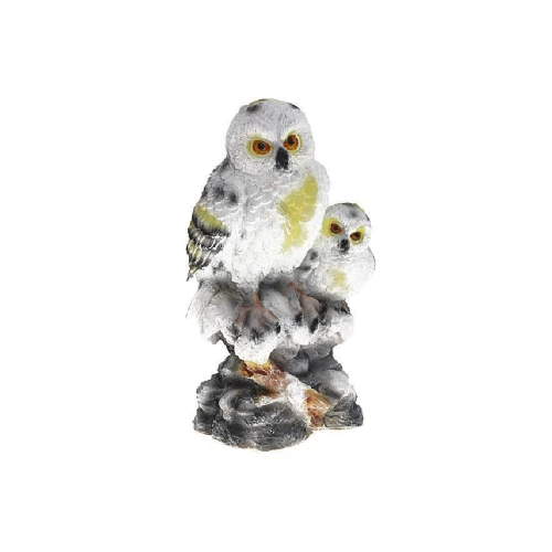 Фигура садовая ДВЕ ПОЛЯРНЫЕ СОВЫ  _3