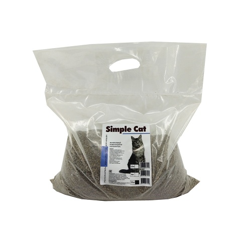 Наполнитель минеральный комкующийся _Simple Cat_ 7_5кг_1