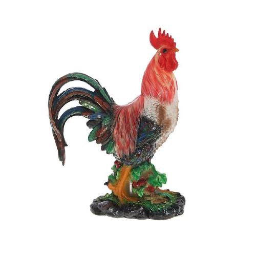 Фигура садовая ПЕТУХ НА БОЧКЕ_2