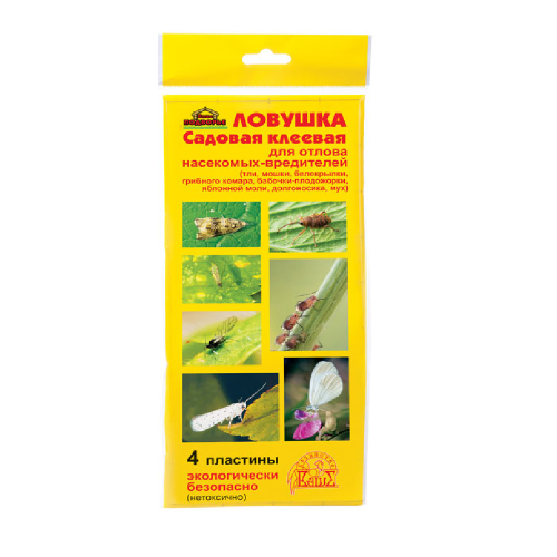 Ловушка клеевая ВХ от садовых вредителей 4шт _150