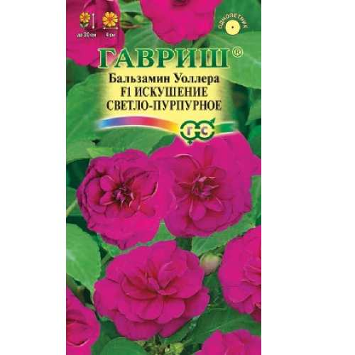 Бальзамин Уоллера Искушение светло-пурпурное 4шт_10