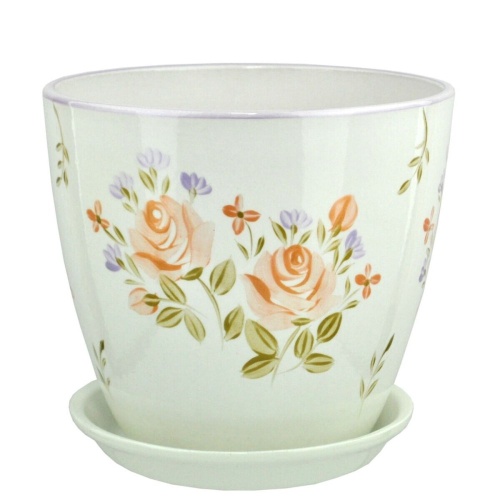 Горшок керам Бутон Роспись (53) 3_8л. _6