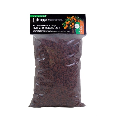 Лава вулканическая UltraEffect EcoLine фр  5-10мм 1_2л _20