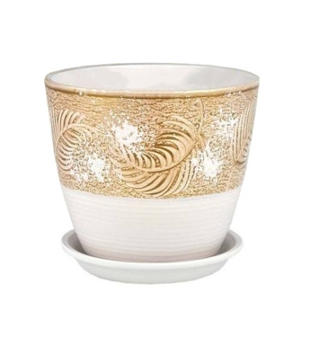 Горшок керам Бутон Палеолит (103) коричн.3_8л. (4)  _2