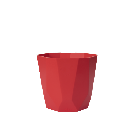 Кашпо пласт БИФОР КАБЮШОН (РОК) d16 БРИЛЛИАНТ РЭД  _8