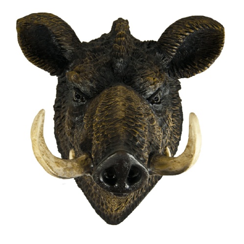 Фигура садовая ГОЛОВА КАБАНА  _1