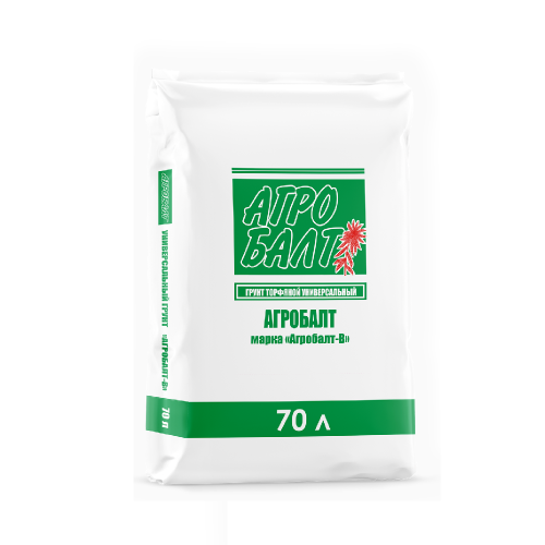 Грунт торфяной Агробалт-В верховой 0-20мм 70л  _33