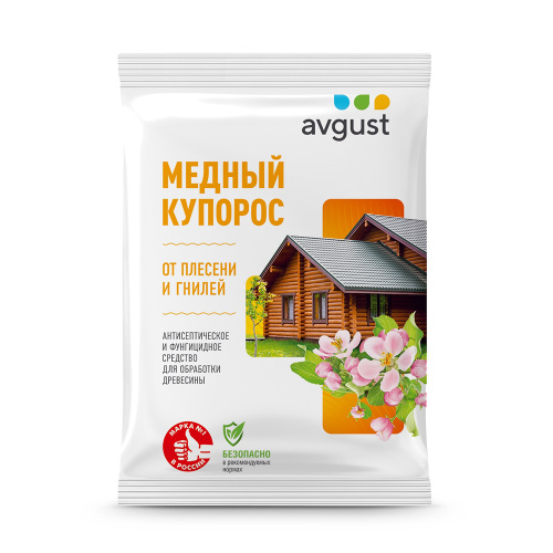 МЕДНЫЙ КУПОРОС АВГУСТ 100г   _150