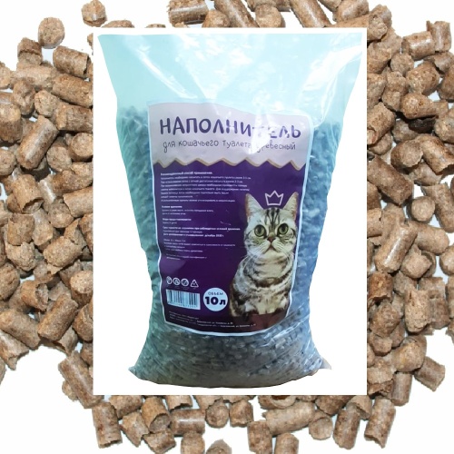 Наполнитель  древесный 10л _100