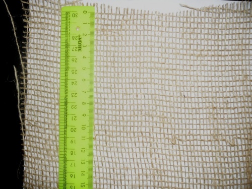 Ткань упаковочная (мешочная) ДЖУТ  190 (+_- 20)  г_м2 _ 1_1м _100