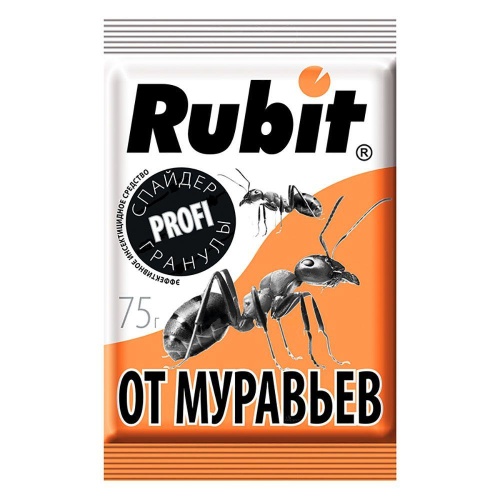 Гранулы от муравьев РУБИТ Спайдер 75гр  _40_80