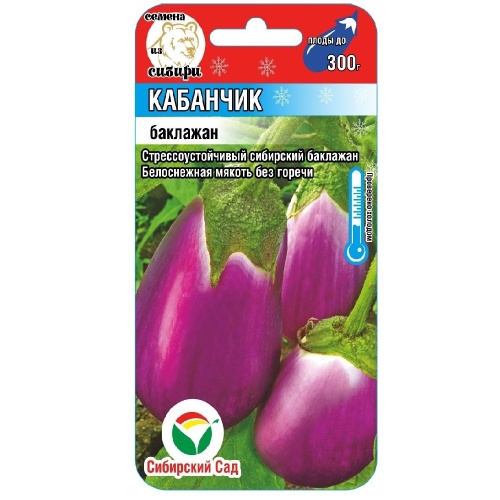 Баклажан Кабанчик  20шт_10