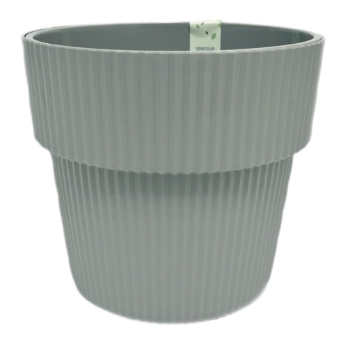 Горшок пласт Алемар VipSet 19л серый _