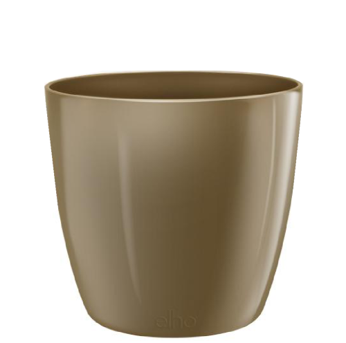 Кашпо пласт БРЮССЕЛЬ ДАЙМОНД кругл d14 ВЕЛЬВЕТ ГОЛД_8