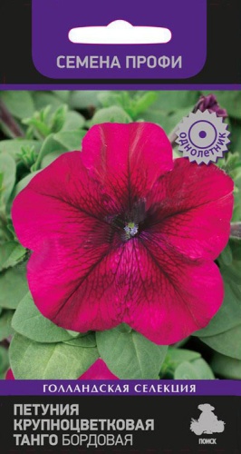 Петуния Танго Бордовая крупноцветковая 15шт_10
