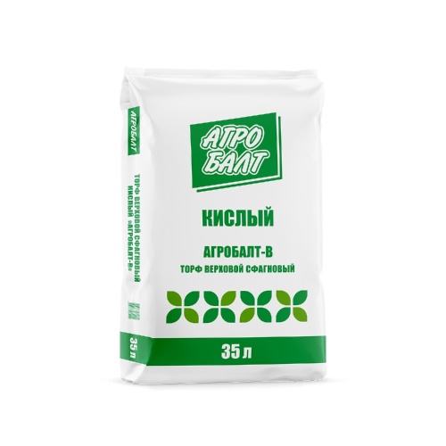 Грунт торфяной Агробалт-В верховой 0-10мм 35л  _39