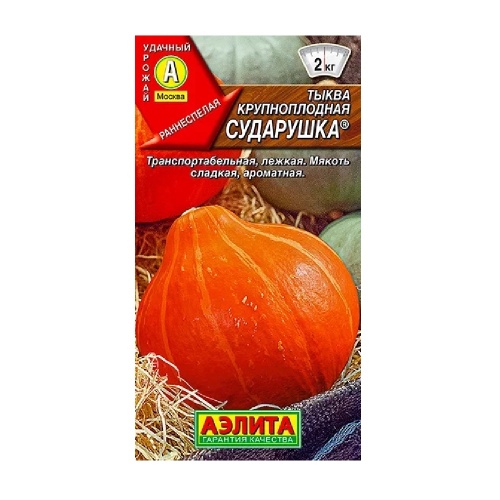 Тыква Сударушка крупноплодная 1гр  _10