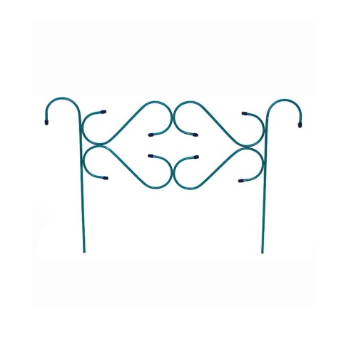 Заборчик декоративный  _Узорный_ металлический 5м _1