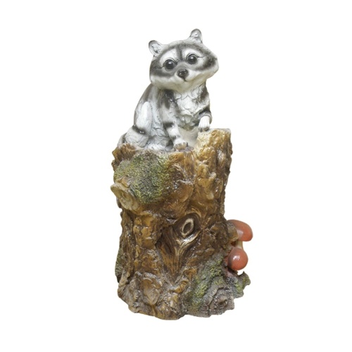 Фигура садовая ЕНОТ НА ПНЕ _1