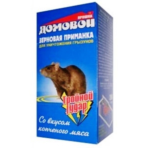 Зерна от грызунов ДОМОВОЙ контейнер 200гр  _30