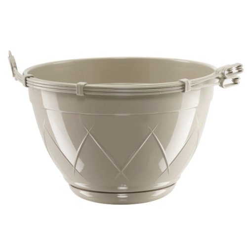 Горшок пласт ЛИЛИЯ ПОДВЕСНАЯ 1_5 л песочный _40