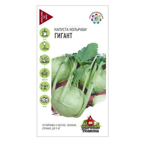 Капуста кольраби Гигант_Удачные семена  0_2гр_10