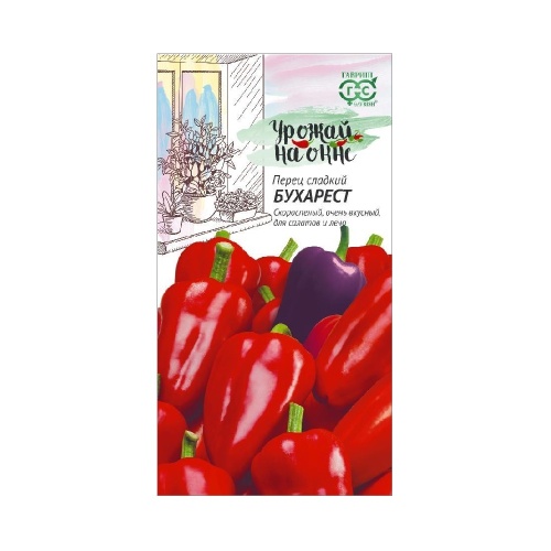 Перец сладкий Бухарест_Урожай на окне  0_1гр_10