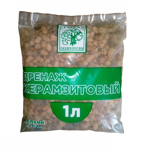 Дренаж керамзитовый 1л  5-10мм _20