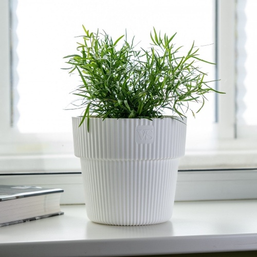 Горшок пласт Алемар VipSet  2_4 л белый  _17