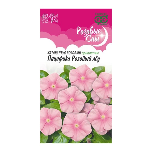 Катарантус Пацифика Розовый лед  5шт_10