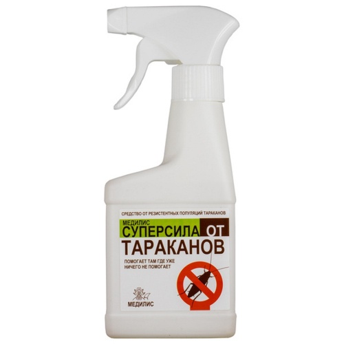 Спрей от тараканов МЕДИЛИС-СУПЕРСИЛА БАУ 250мл _30
