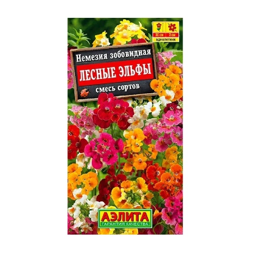 Немезия Лесные эльфы смесь окрасок 0_05 гр _10