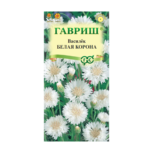 Василек Белая корона  0_2гр_10