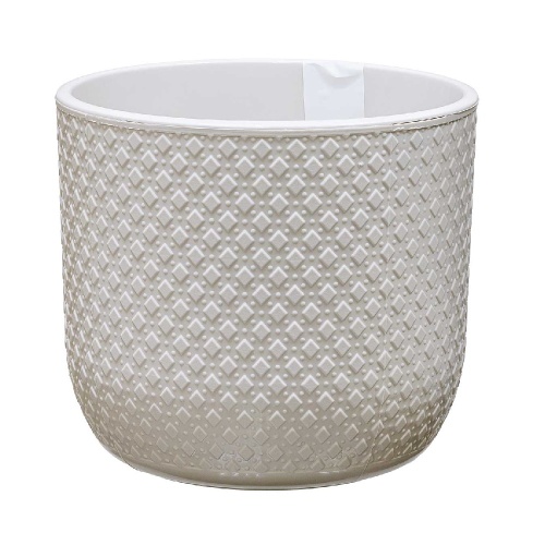 Кашпо пласт КЛЕВЕР 4_5л льняной _8