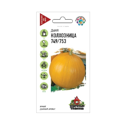 Дыня Колхозница 749_753 _Удачные семена  1гр_10