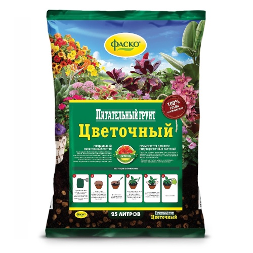 Грунт Цветочный 25л _60