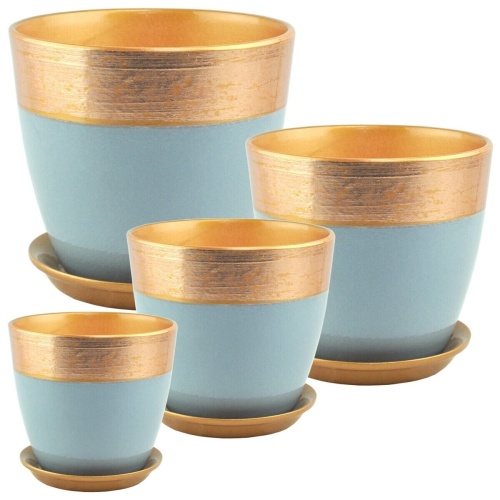 Горшок керам Бутон Валенсия сер 3_8л. (4)  _2