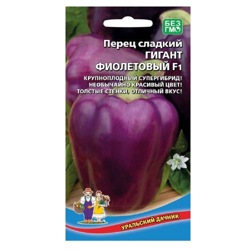 Перец сладкий Гигант фиолетовый 20шт _10